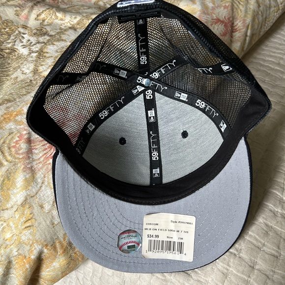 Atlanta Braves Custom fitted hat 7 3/8 - Picture 4 of 6